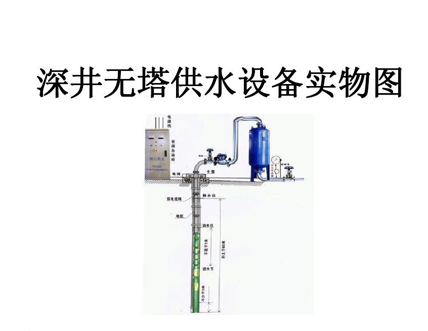 单县井泵无塔式供水设备